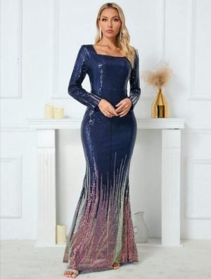ABITO LUNGO DA SERA O CERIMONIA IN PAILLETTES