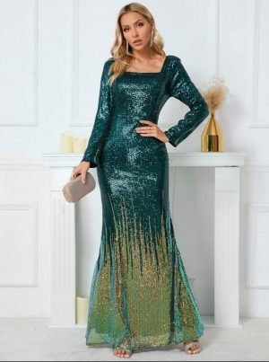 ABITO LUNGO DA SERA O CERIMONIA IN PAILLETTES