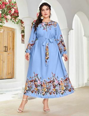 ABITO DA DONNA ELEGANTE FLOREALE
