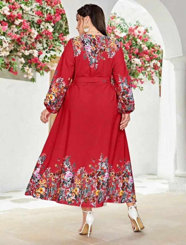 ABITO DA DONNA ELEGANTE FLOREALE - immagine 4