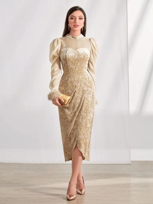 ABITO DA DONNA MIDI ELEGANTE
