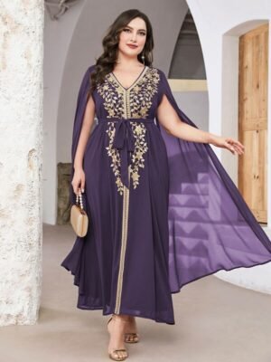 ABITO LUNGO DA SERA ELEGANTE CON TULLE