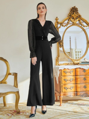 TUTA INTERA SALOPETTE DA DONNA ELEGANTE