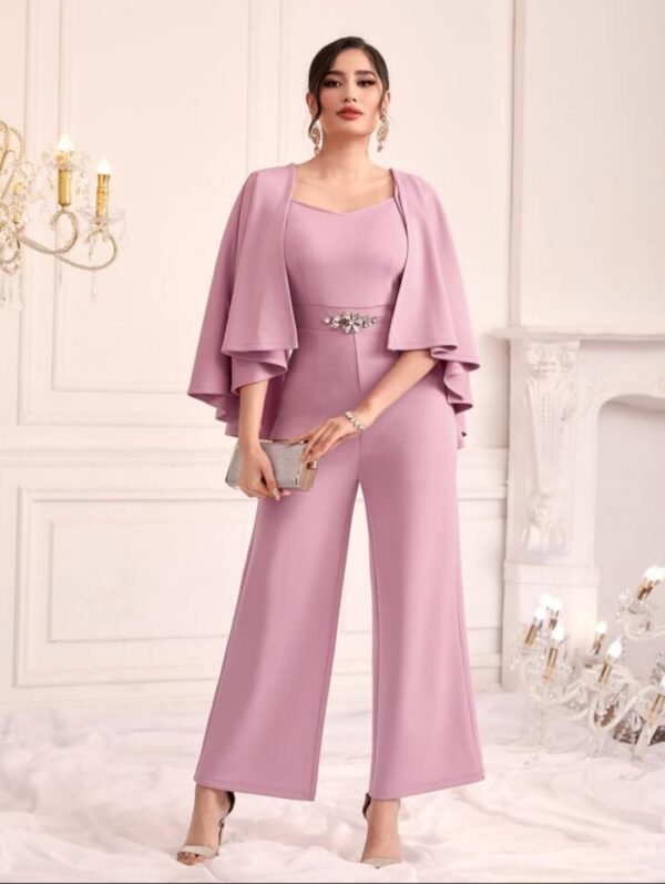 TUTA INTERA SALOPETTE DA DONNA ELEGANTE - immagine 3