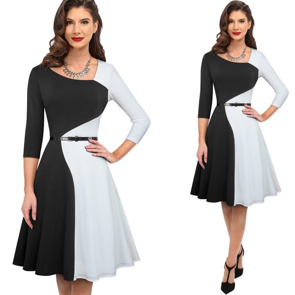 ABITO DA DONNA CORTO ELEGANTE - immagine 2
