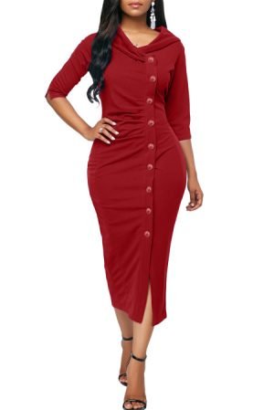 ABITO DA DONNA MIDI ELEGANTE