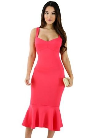 ABITO DA DONNA MIDI SCOLLATO