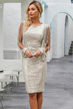 ABITO DA SERA ELEGANTE CON PAILLETTES