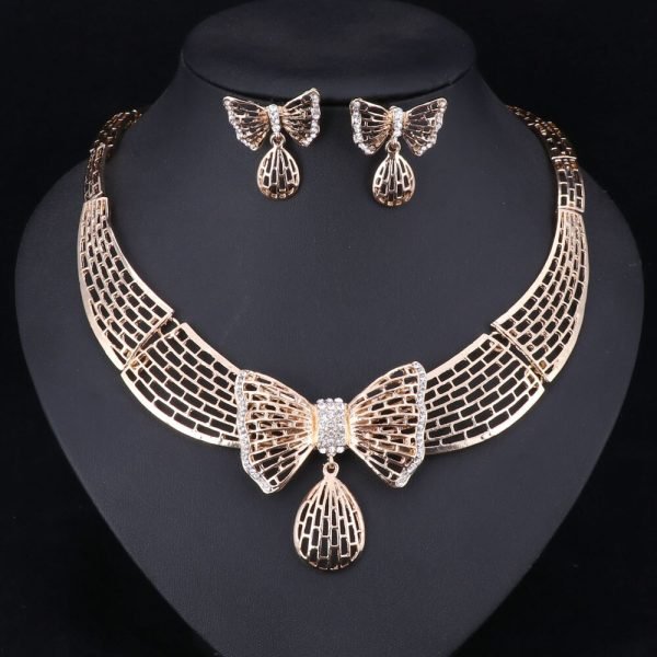 SET COLLANA E ORECCHINI PARURE DA DONNA