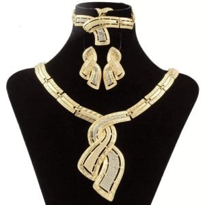 SET COMPLETO PARURE PLACCATO