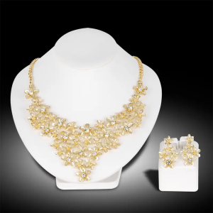 SET COLLANA E ORECCHINI PARURE DA DONNA