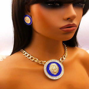 SET COLLANA E ORECCHINI PARURE DA DONNA