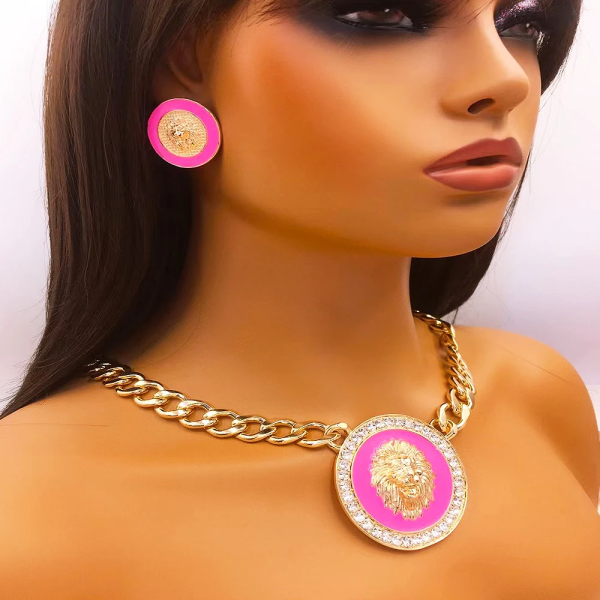 SET COLLANA E ORECCHINI PARURE DA DONNA - immagine 3