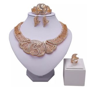 COMPLETO PARURE DA DONNA PLACCATO