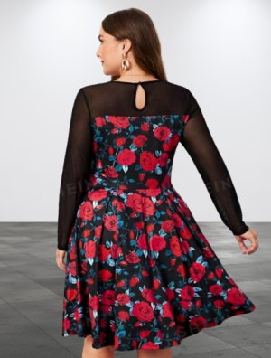 ABITO DA DONNA CORTO FLOREALE