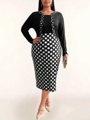 ABITO DA DONNA MIDI ELEGANTE