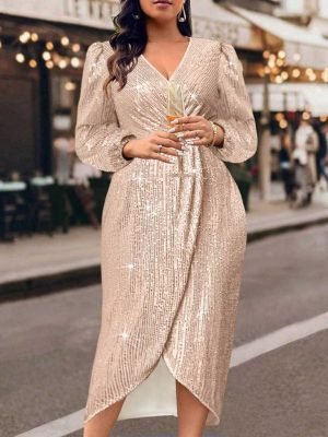 ABITO DA SERA ELEGANTE CON PAILLETTES