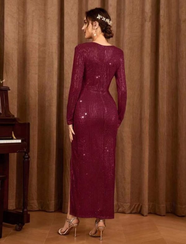 ABITO DA SERA ELEGANTE IN PAILLETTES - immagine 2