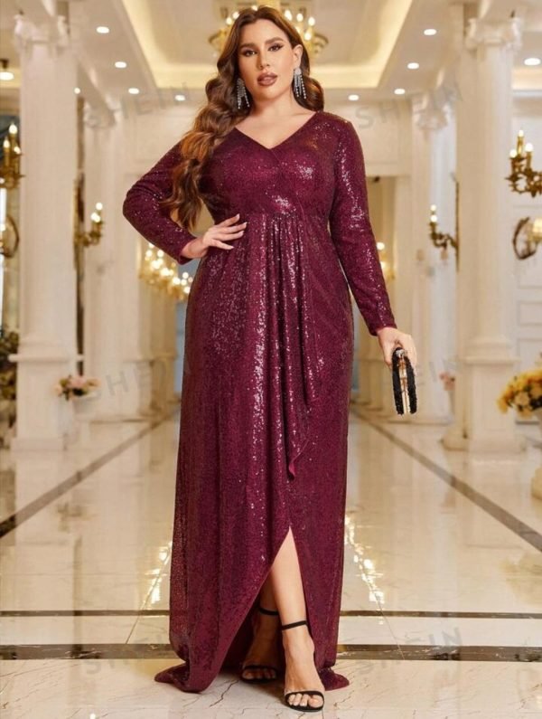 ABITO DA SERA O CERIMONIA ELEGANTE IN PAILLETTES
