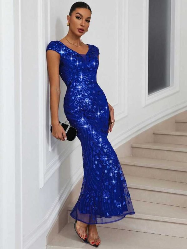 ABITO DA SERA ELEGANTE IN PAILLETTES