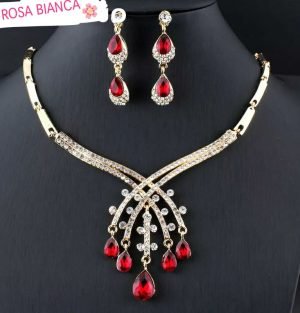 SET COLLANA E ORECCHINI PARURE