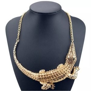COLLANA GIROCOLLO COCCODRILLO