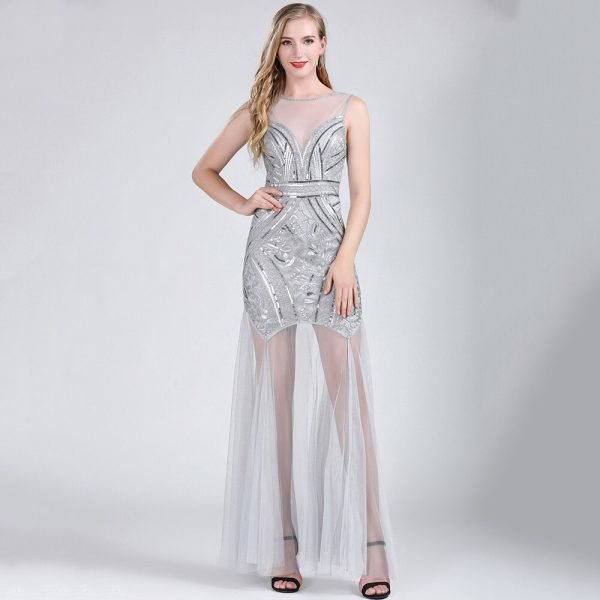 ABITO DA SERA IN PAILLETTES - immagine 2