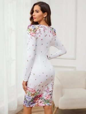 ABITO DA DONNA CORTO FLOREALE