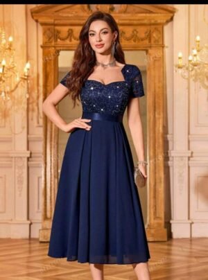 ABITO DA DONNA CORTO CASUALE MANICHE CORTE