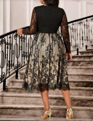 ABITO DA DONNA ELEGANTE IN PIZZO