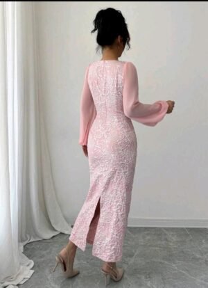 ABITO DA CERIMONIA LUNGO ROSA CIPRIA